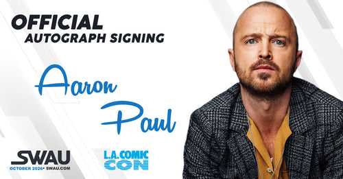 Aaron Paul Autograph Signing - LACC 2026 - SWAU