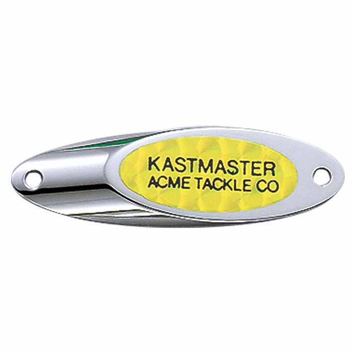 Acme Kastmaster Flash Tape Spoon - Chrome Chartreuse