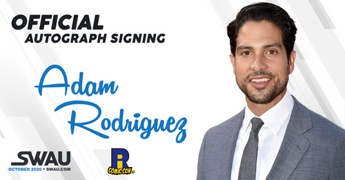 Adam Rodriguez Autograph Signing - Rhode Island Comic Con 2026