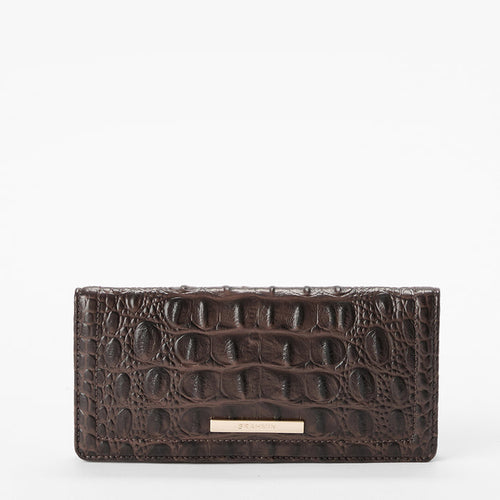 Chocolate Alden Road Ady Wallet Front View