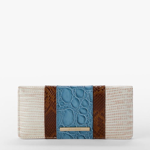 Blue Westlake Ady Wallet Front View