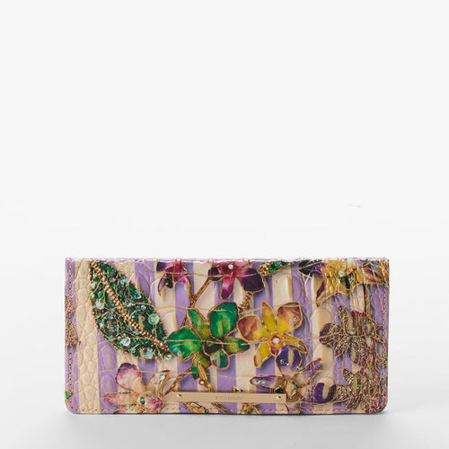 Pinstripe Petals Melbourne	Ady Wallet Front View