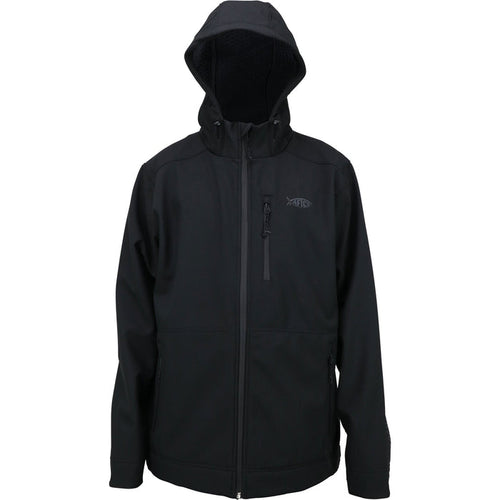AFTCO Reaper Zip-Up Softshell Jacket Black