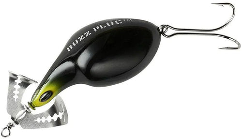 Arbogast Buzz Plug Topwater Prop Lure Black