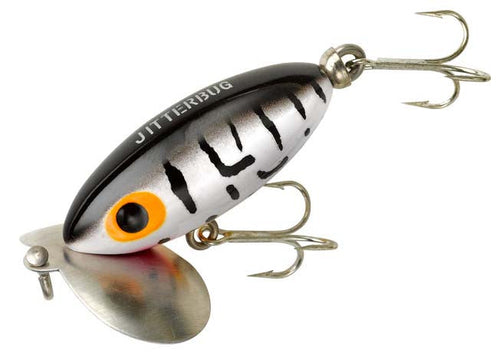 Arbogast Jitterbug Clicker 2 inch Wakebait - Coach Dog