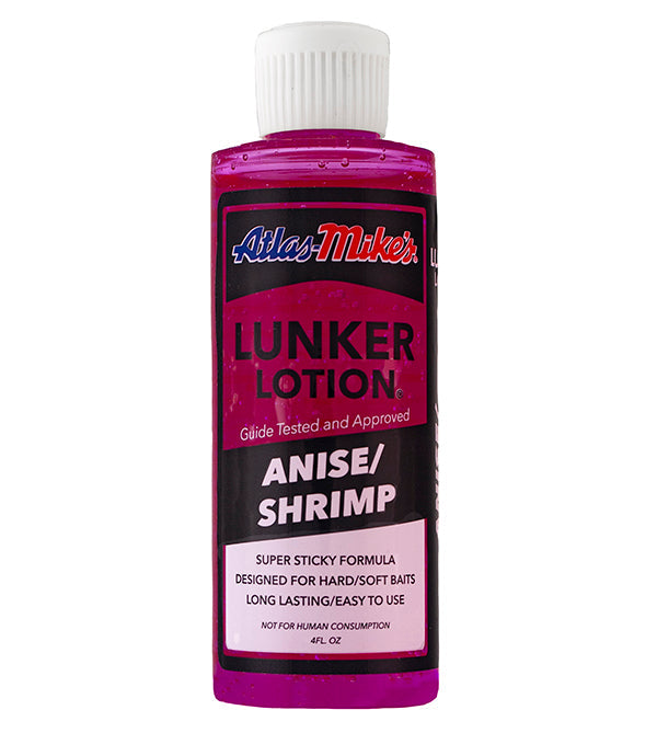 Atlas-Mike's Lunker Lotion 4 oz. - Anise/Shrimp