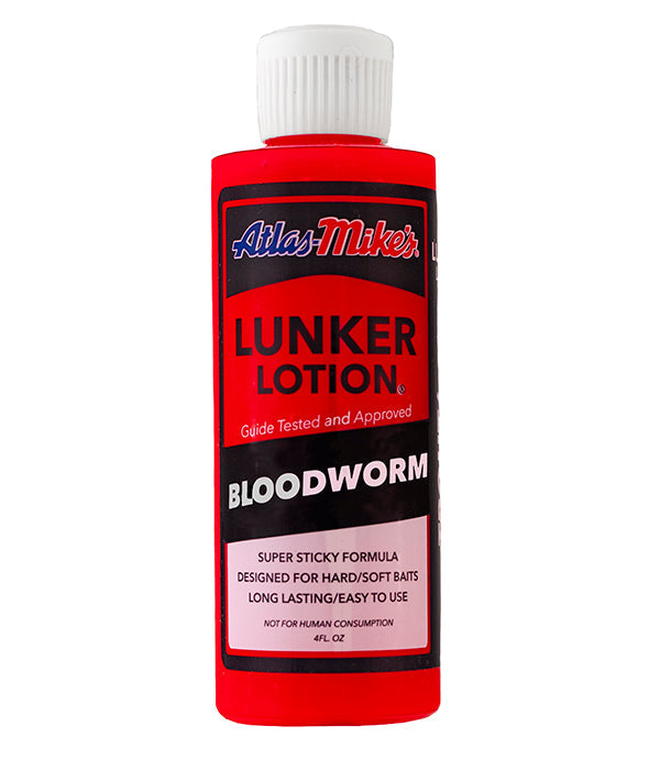 Atlas-Mike's Lunker Lotion 4 oz. - Bloodworm