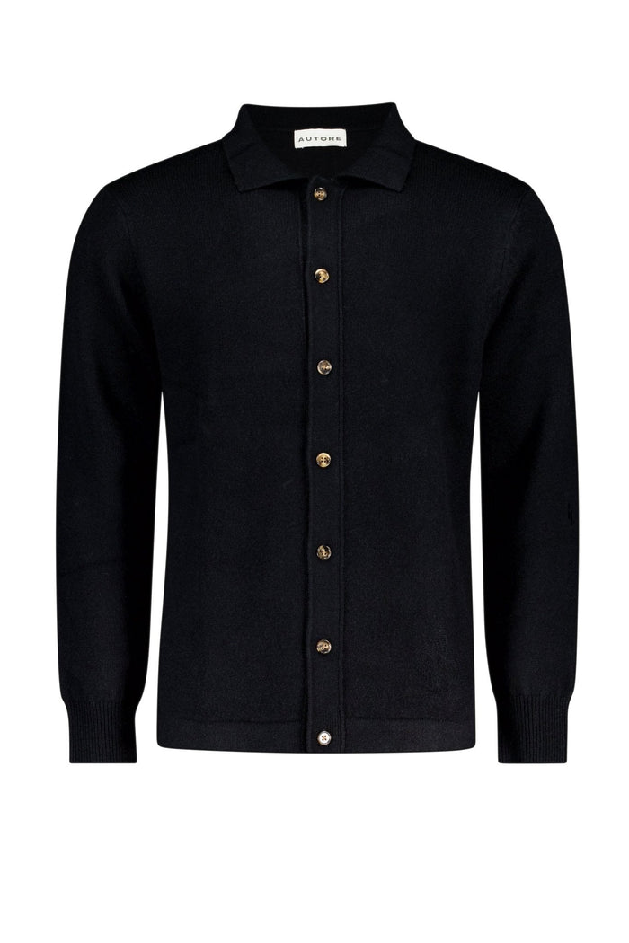 Autore Cardigan Mcllroy in wool and cashmere - MEN CLOTHING - Autore - T.Luxy