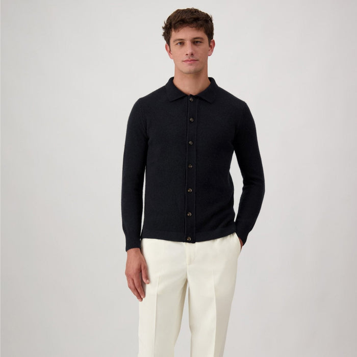 Autore Cardigan Mcllroy in wool and cashmere - MEN CLOTHING - Autore - T.Luxy