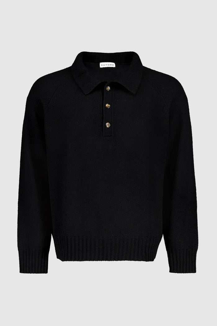 Maglia Polo Scheffler In Lana E Cashmere - Maglioni - Autore - T.Luxy