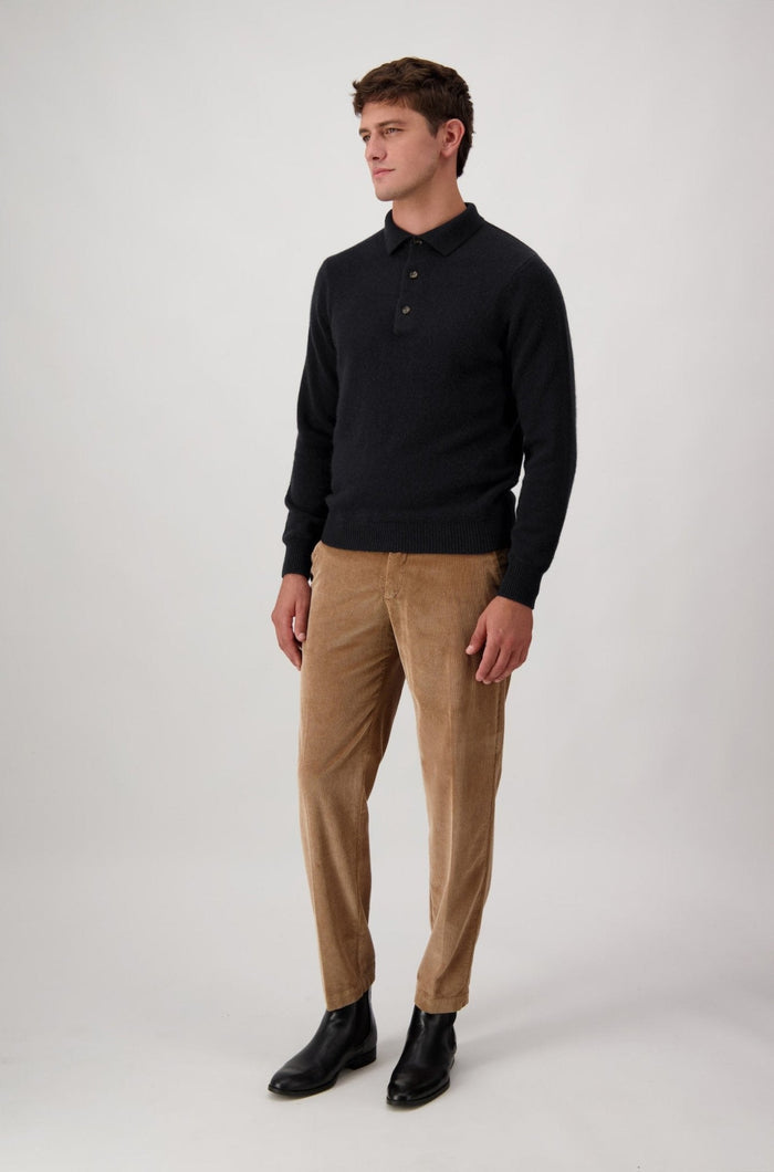 Maglia Polo Scheffler In Lana E Cashmere - Maglioni - Autore - T.Luxy