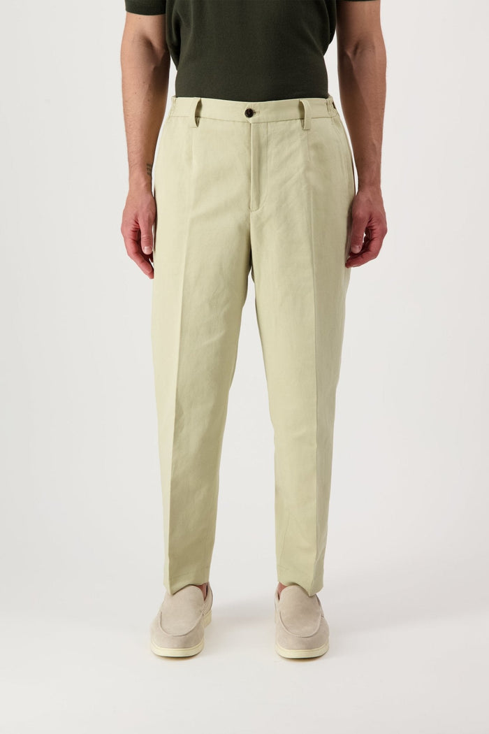 Pantalone Livingstone in Cotone e Lino - Pantaloni - Autore - T.Luxy