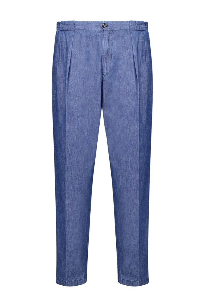 Pantalone Cortès in Denim - Pantaloni - Autore - T.Luxy
