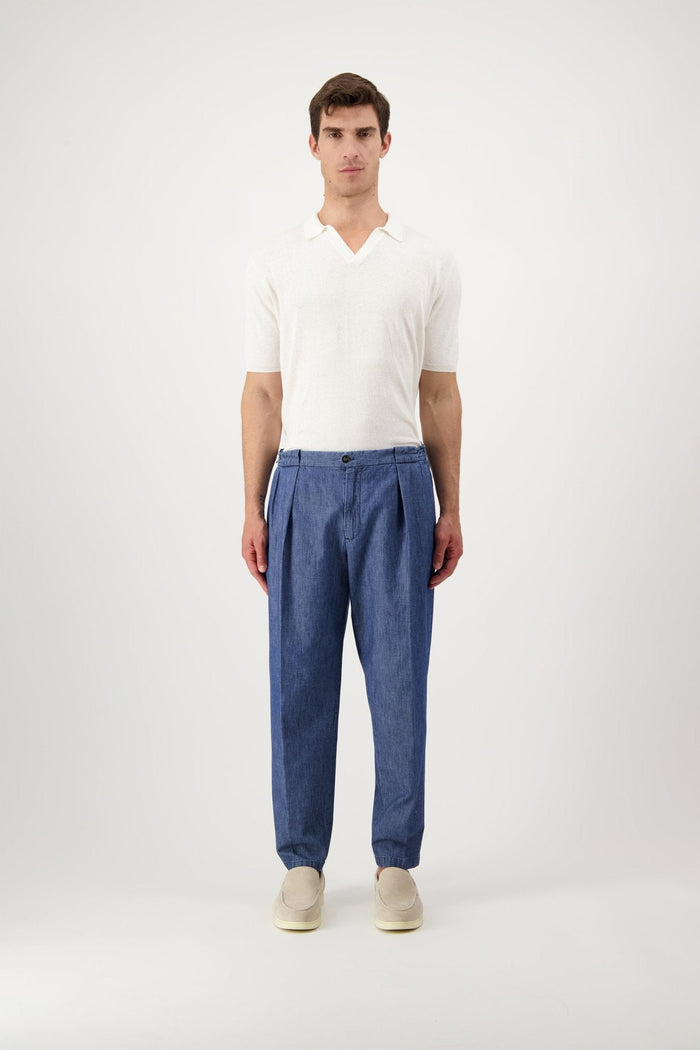 Pantalone Cortès in Denim - Pantaloni - Autore - T.Luxy