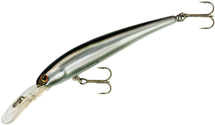 Bandit B-Shad 3 1/2 inch Casting/Trolling Plug - Chrome/Black