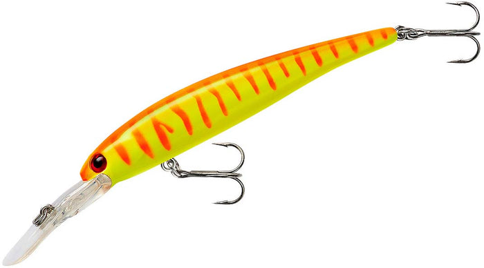 Bandit B-Shad 3 1/2 inch Casting/Trolling Plug - Red Fire Tiger