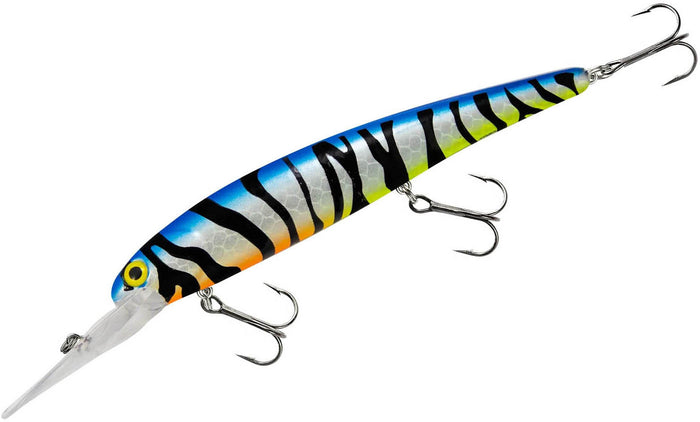 Bandit Suspending Minnow Walleye Deep Blue Back Black Stripe