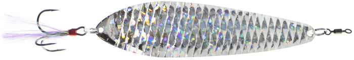Bass Mafia Big Larry Spoon - 6 Inch Shattered Glass Silver