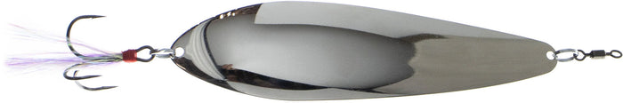 Bass Mafia Big Larry Spoon - 6 Inch - Silver Chrome