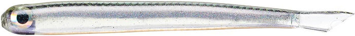 Basstrix Flash-Trix Soft Plastic Minnow - 4 Inch - Electric Smelt
