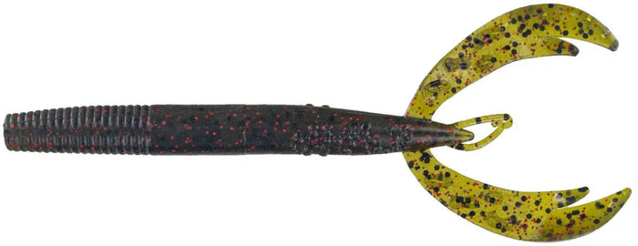 Big Bite Baits Scentsation Quarantine Craw - Dark Watermelon Red Flake