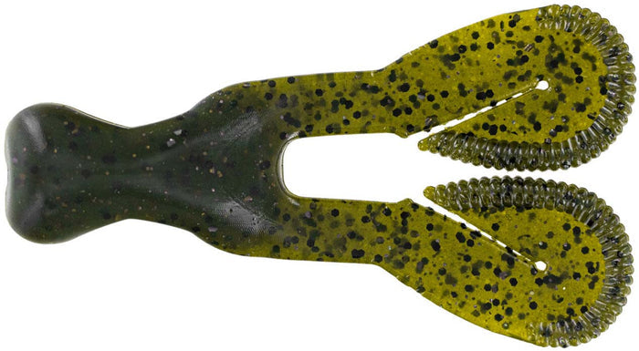 Big Bite Baits Scentsation Ramtail - 6 Pack - Green Pumpkin