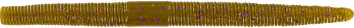 Big Bite Baits Scentsation Trick Stick - 5 Inch - Green Pumpkin/Purple Copper