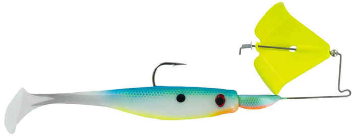 Big Bite Baits Suicide Shad Buzzbait Chartreuse Blade/Citrus Shad
