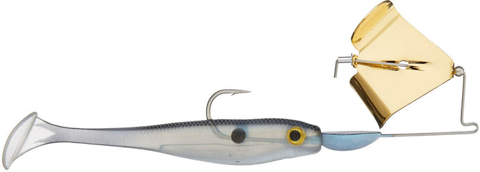 Big Bite Baits Suicide Shad Buzzbait - Gold Blade/Blue Gizzard