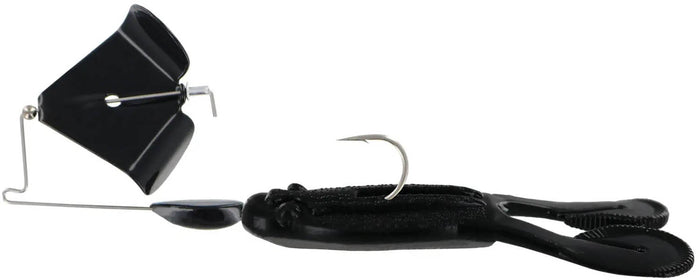 Big Bite Baits Tour Toad Buzzbait - Black Blade/Black Toad