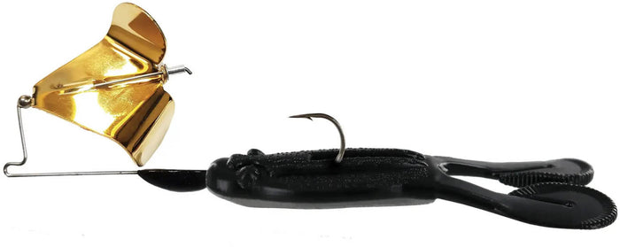 Big Bite Baits Tour Toad Buzzbait - Gold Blade/Black Toad