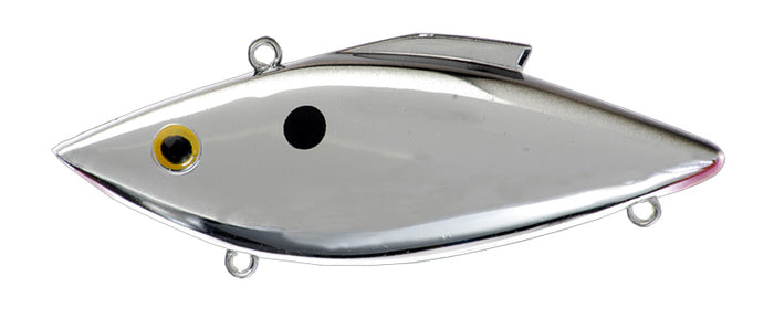 Bill Lewis Rat-L-Trap Chrome Series Lipless Crankbait - 3 Inch Chrome Black Back