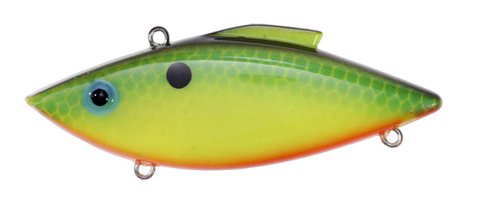 Bill Lewis Rat-L-Trap Shad Series Lipless Crankbait - 3 Inch - Chartreuse Shad