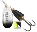 Blue Fox Classic Vibrax Candyback Series Inline Spinner Black Chartreuse Candyback