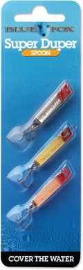 Blue Fox Super Duper 3-Piece Spoon Lure Kit Metal