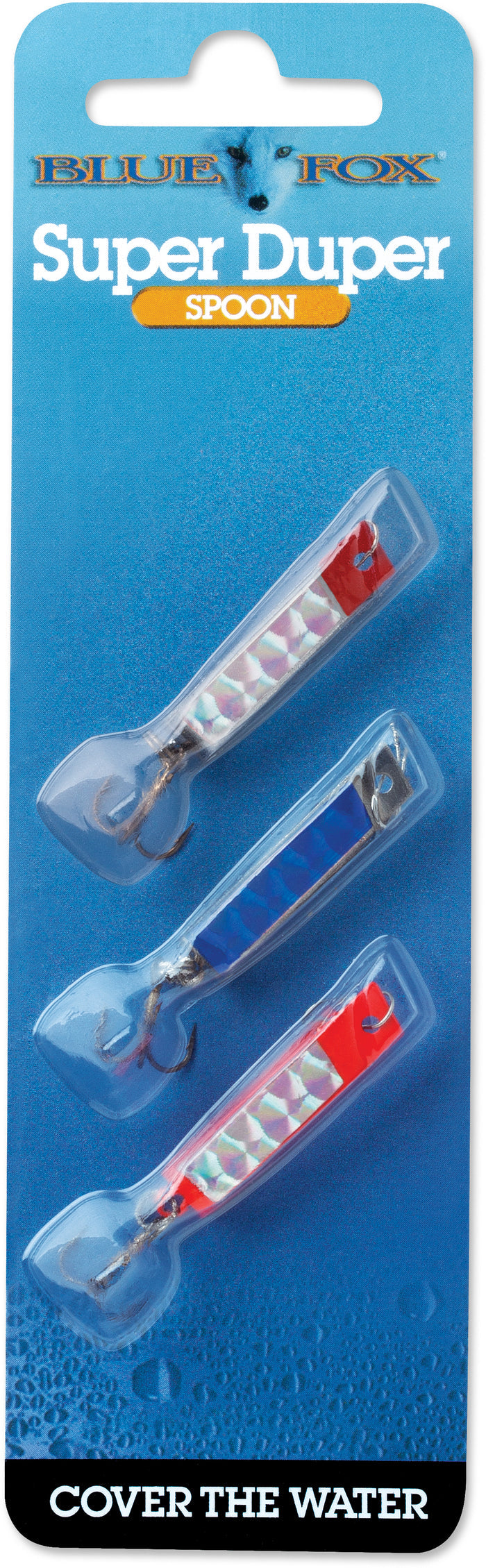 Blue Fox Super Duper 3-Piece Spoon Lure Kit - Prism