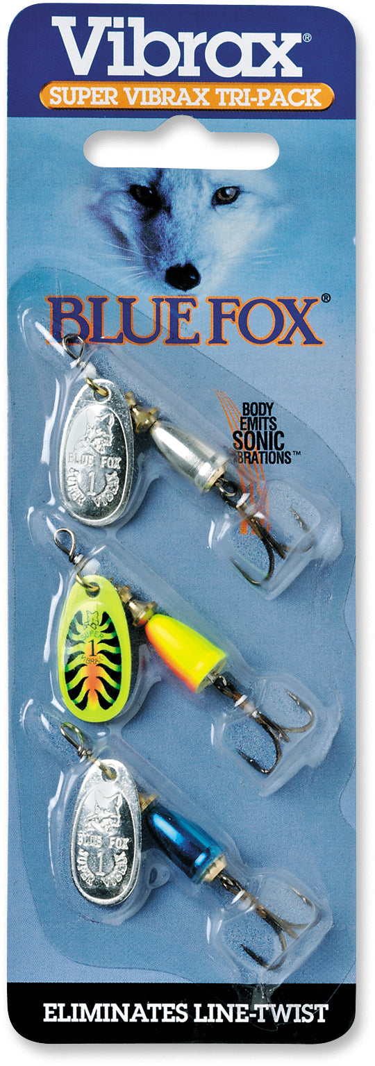 Blue Fox Super Vibrax Tri-Pack Default Title