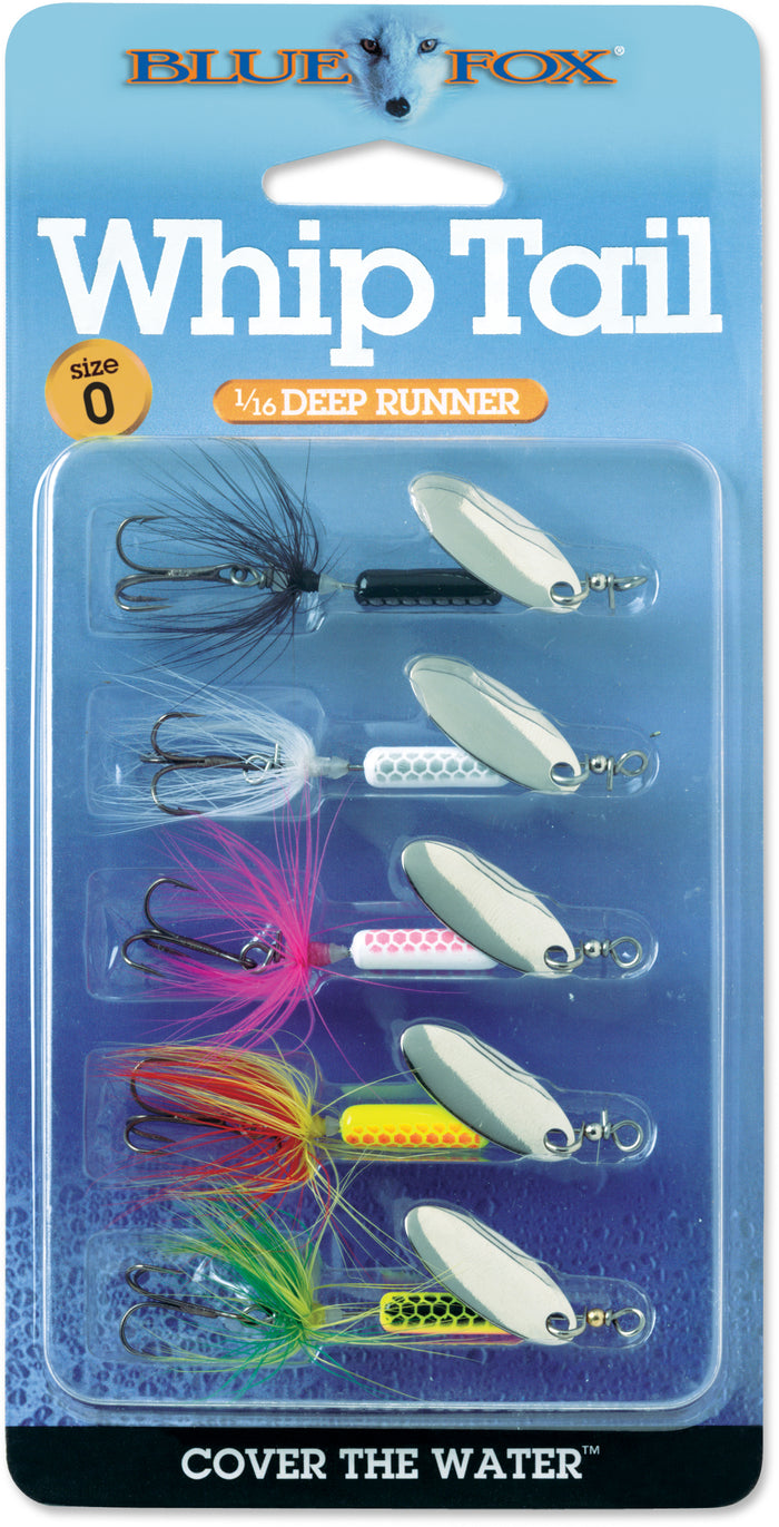 Blue Fox Whip Tail 5-Piece Variety Kit 0 - 1/16 oz