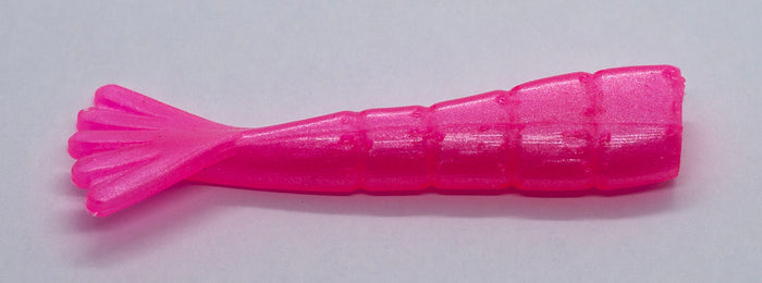 BnR Tackle Steelhead Scampi 3 inch Scented Soft Plastic 8 pack - Pink