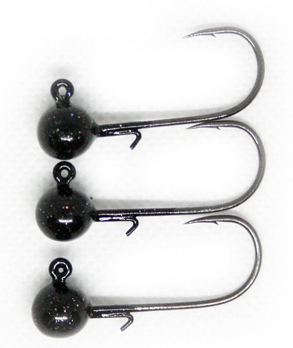 BnR Tackle WormKeeper Jig 3 pack - Black