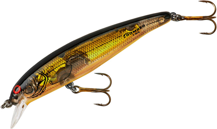 Bomber B14 Long A 3 1/2 inch Suspending Jerkbait - Chartreuse Flash Black Orange Belly