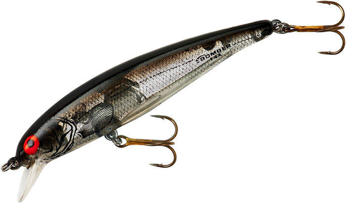 Bomber B14 Long A 3 1/2 inch Suspending Jerkbait - Silver Flash Black Back