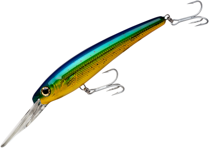Bomber Saltwater Grade Certified Depth Trolling Plug - Holo Dorado