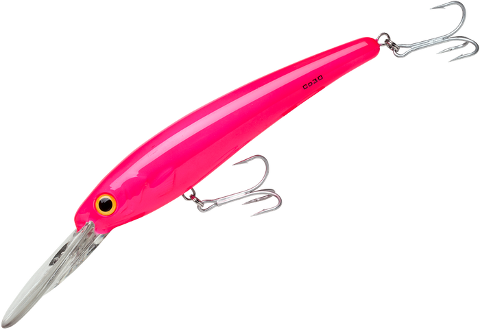 Bomber Saltwater Grade Certified Depth Trolling Plug - Hot Pink