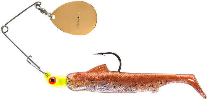 Bomber Saltwater Grade Drumbeater Spinnerbait - Chartreuse/New Penny
