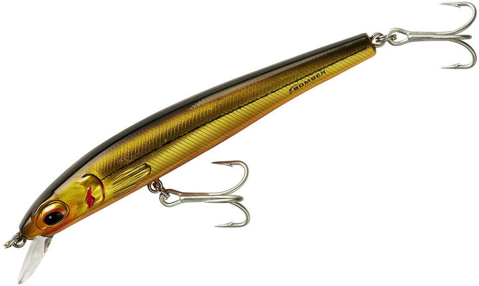 Bomber Saltwater Grade Long Shot Trolling Hard Minnow/Rip Bait - Baby Bunker