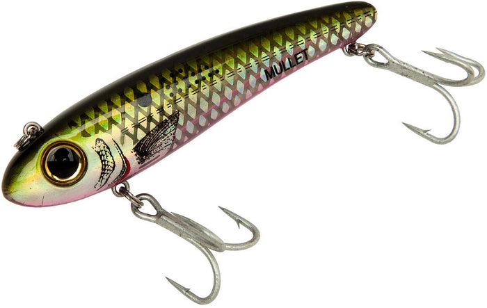 Bomber Saltwater Grade Mullet 3 1/2 inch Twitchbait - Menhaden
