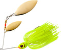 Booyah Double Willow Blade Spinnerbait Chartreuse