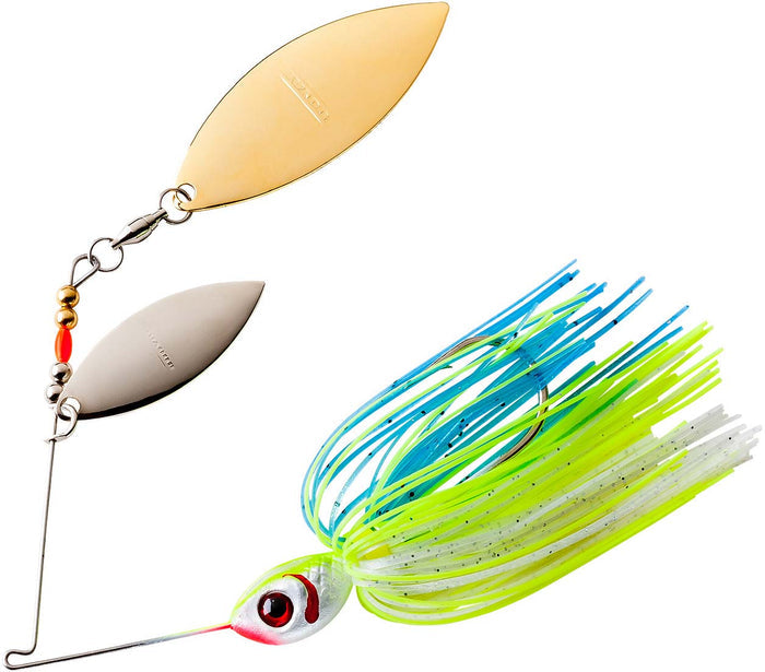 Booyah Double Willow Blade Spinnerbait - Citrus Shad