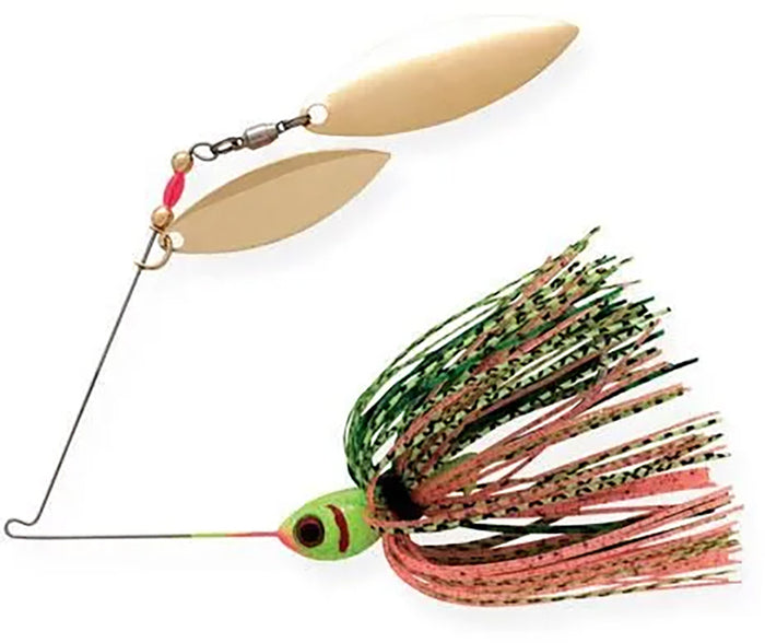 Booyah Double Willow Blade Spinnerbait - Perch